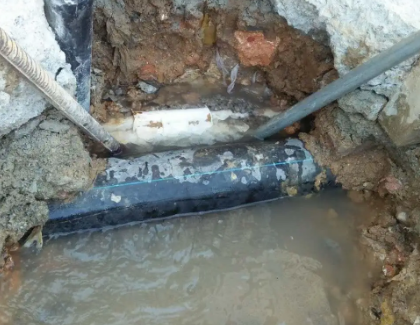 安丘测漏水之水管漏水